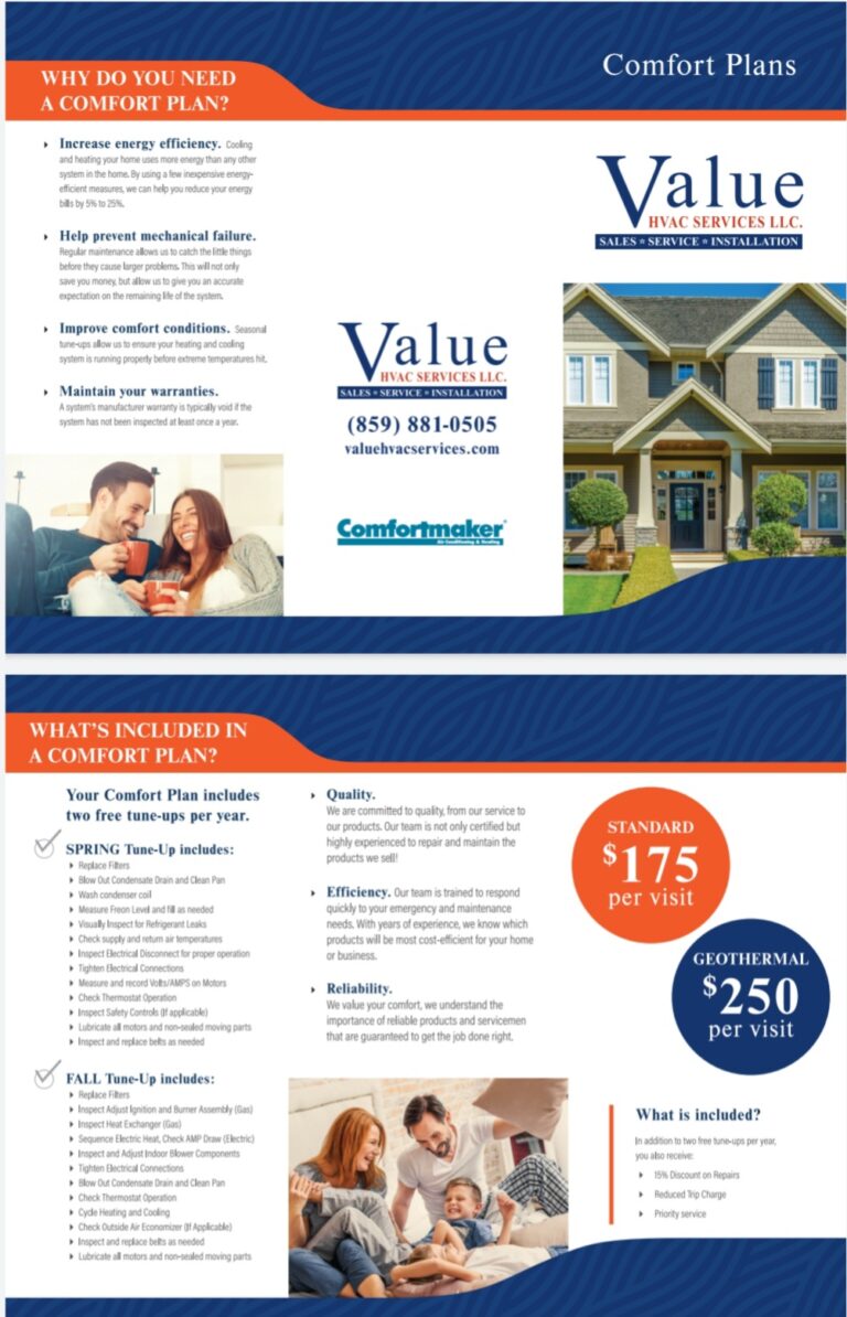 HVAC Maintenance Pricing