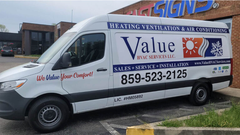 Value HVAC Service Van